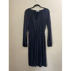 Susana Monaco Kasia Dress DARK BLUE Size S